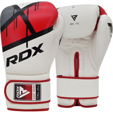 RDX F7 Ego Gants de Boxe 14oz Rouge Cuir PU - RDX - BGR-F7R-14oz