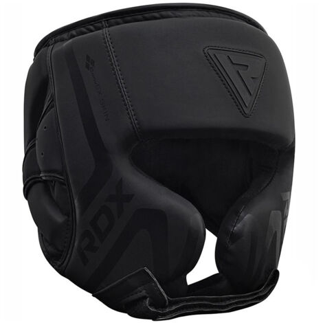 RDX T15 Noir Casque De Boxe Moyenne Cuir PU - RDX - HGR-T15MB-M
