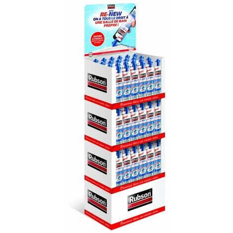 Rubson Mastic d'étanchéité cuisine et bain RUBSON Renew blanc 280 ml