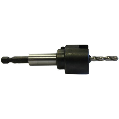 RE-Schraub Hartholzversenker mit Tiefenstop für Alu-UK 4,8mm inkl. Holzbohrer