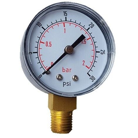 RE50-1C 50mm 60PSI Utility Pressure Gauge