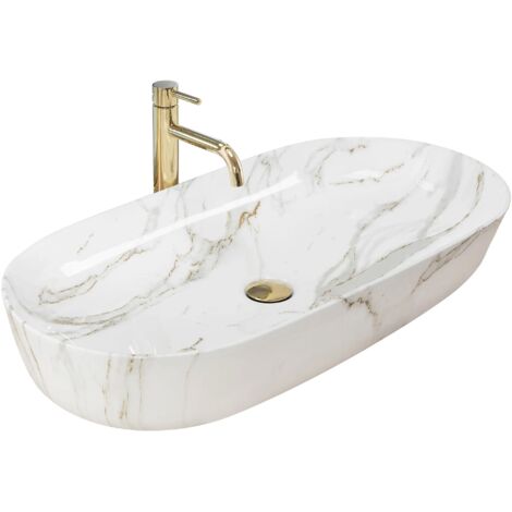 REA AUFSATZWASCHBECKEN CLEO 81 SHINY AIAX