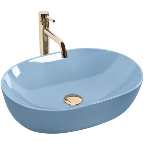 REA AUFSATZWASCHBECKEN LISA BLUE