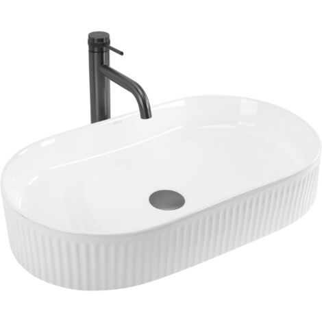 REA AUFSATZWASCHBECKEN VANDA 61 WHITE