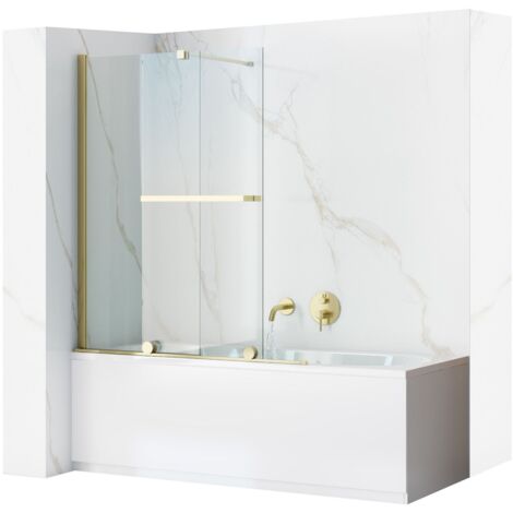 REA BADEWANNENAUFSATZ FABIAN GOLD 100