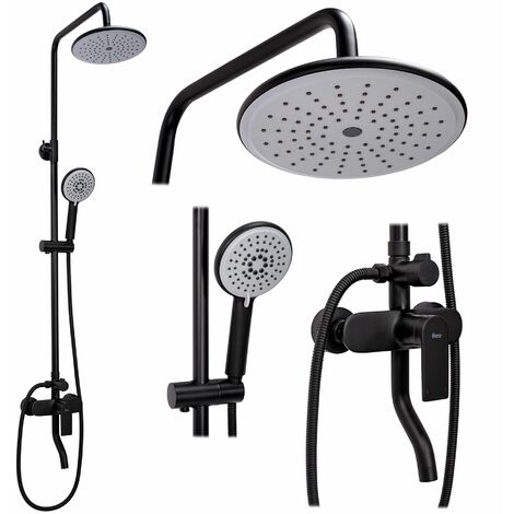 REA DUSCHGARNITUR VERSO BLACK