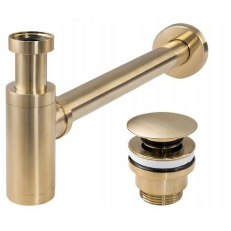 REA MAT GOLD SPÜLSIPHON