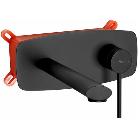 REA WASCHBECKENARMATUR UNTERPUTZ OVAL SCHWARZ
