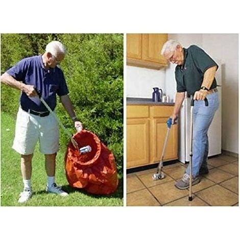 Reacher Grabber 32" Outils de préhension de rallonge de Bras Pince de Préhension Pliage Télescopique, Outil d'aide à la portée de l'arthrite pour Personnes âgées