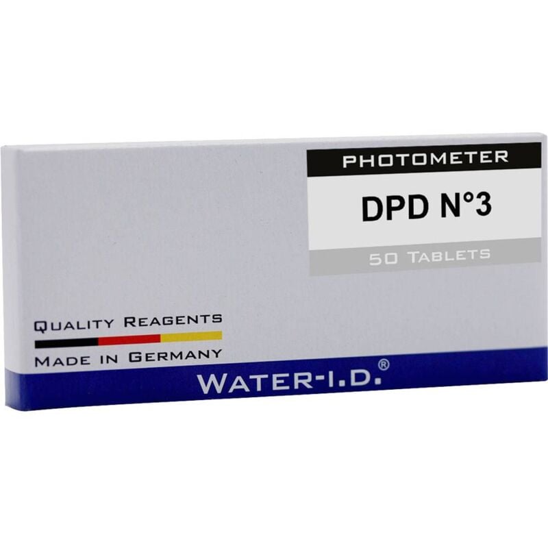 Water-i.d. - tablettes water id 50 tabletten dpd N°3 für poollab TBSPD350 1 pc(s)