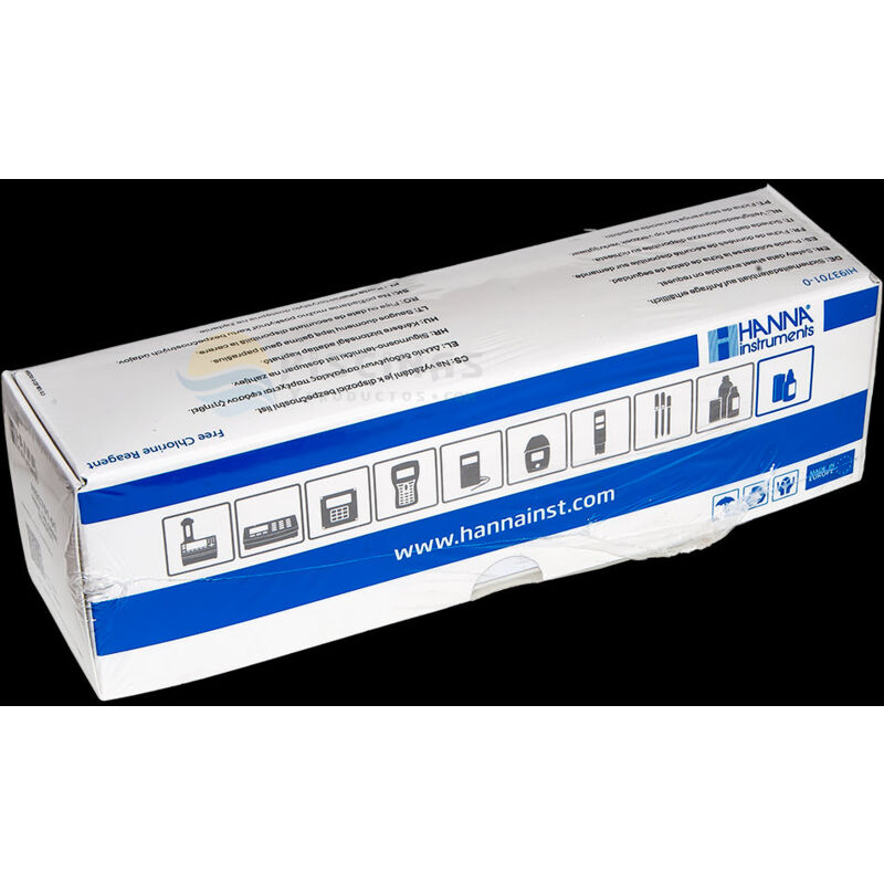 Reactivo Polvo Cloro Libre Dpd Hanna, 100 Sobres.