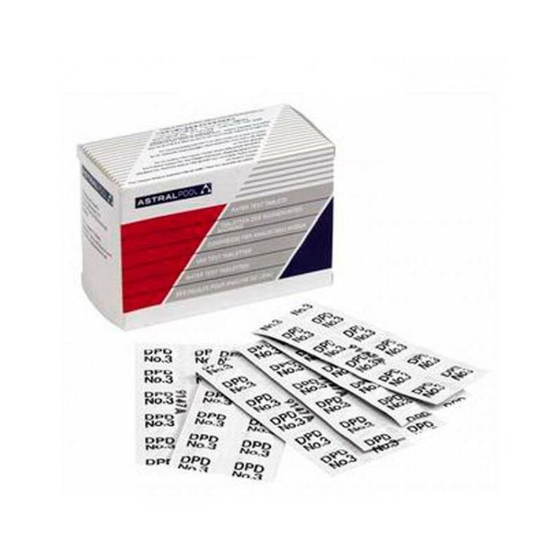 Astralpool - Tabletas Reactivo Dpd1 41913 Astral , Tabletas Reactivo Pooltester Dpd1 41913 De La Marca .