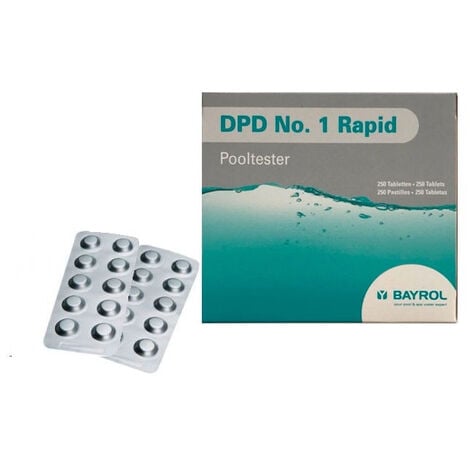 Reactivo DPD-1 Rapid Pooltester. Bayrol.