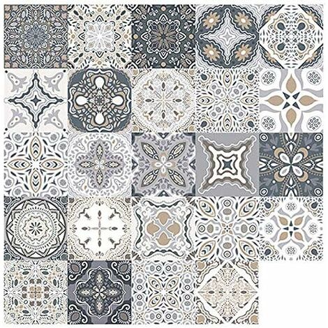 9/27pcs Stone Texture Back Splash Kitchen Adhesive Tile, Brick Bathroom  Decor Wallpaper Pe Foam Peel Stick Decals ,Vintage Self Adhesive Sticker 4x1