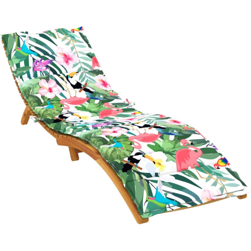 Coussin de chaise longue multicolore tissu oxford - Readcly