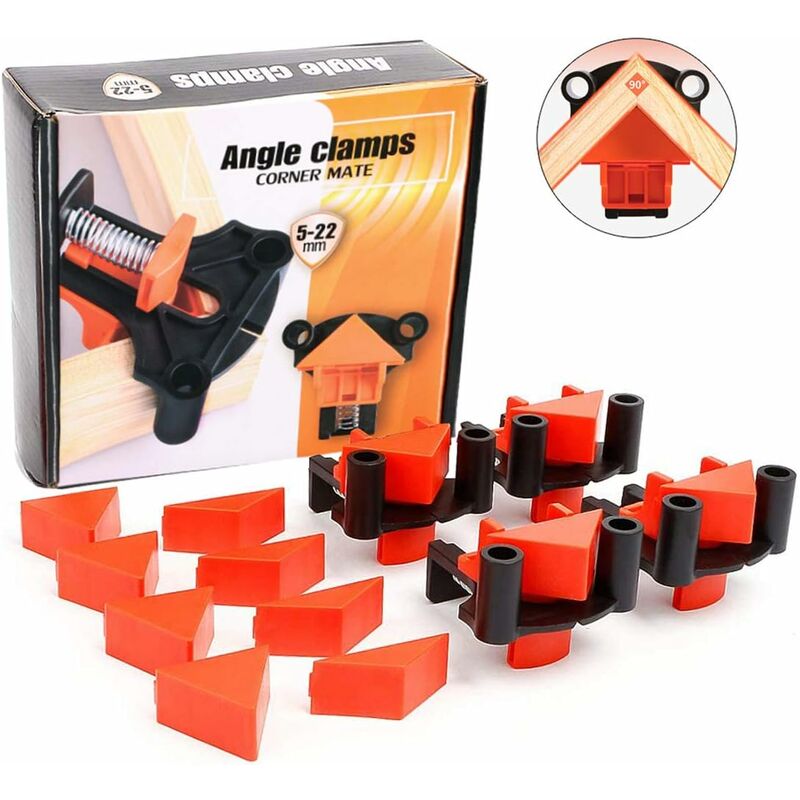 Morsetto ad angolo retto 4 morsetti sostituibili