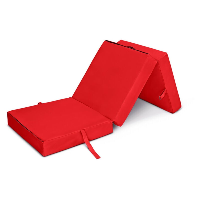 Ready Steady Bed - Loft 25 - Matelas Pliant, Matelas Futon d'Intérieur, Matelas de Camping Léger, Matelas de Voyage Résistant à l'eau, Matelas