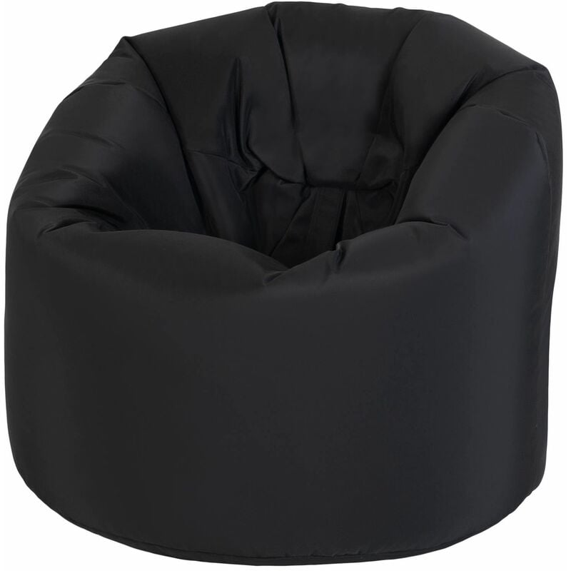 Chaise de jardin pour l'extérieur et l'intérieur imperméable, fauteuil gamer, Noir - Ready Steady Bed