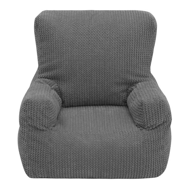 Ready Steady Bed - Fauteuil poire pour enfants pour le salon, fauteuil en velours côtelé avec poche, pouf de jeu d'intérieur pour enfants, mobilier