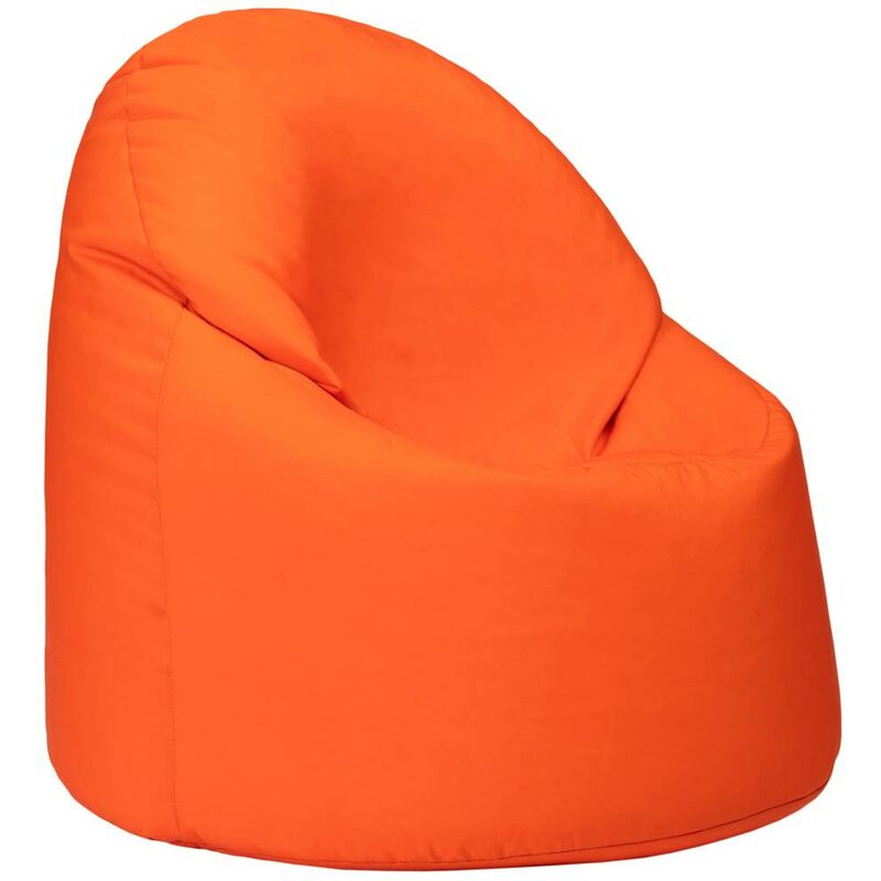 Ready Steady Bed - Pouf enfant pour Intérieur et extérieur, pouf fauteuil et pouf gaming pour Enfants, Orange