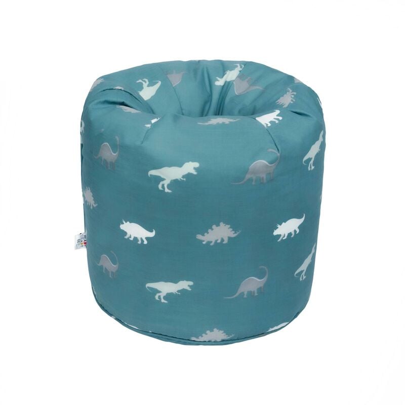 Ready Steady Bed - Pouf pour enfants, pouf imprimé pour enfants, pouf en polycoton pour salle de jeux, pouf de jeu pour enfants 50x50 cm avec