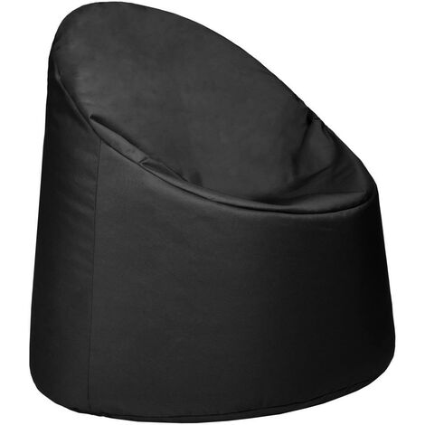 Ready Steady Bett Outdoor Kids Bohnenbeutel Stuhl Innenräume bequemer Sitzkinder ergonomisch dauerhaft Komfort, schwarz