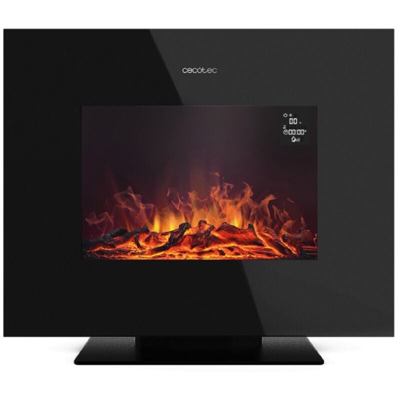 Cecotec - Cheminée électrique ReadyWarm 2700 Design Flames Black