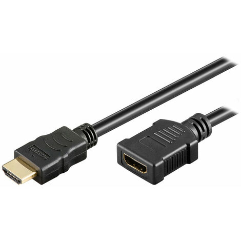Câble MicroConnect HDMI 2.1 8K 120Hz 48Gb/s Noir 0.5m