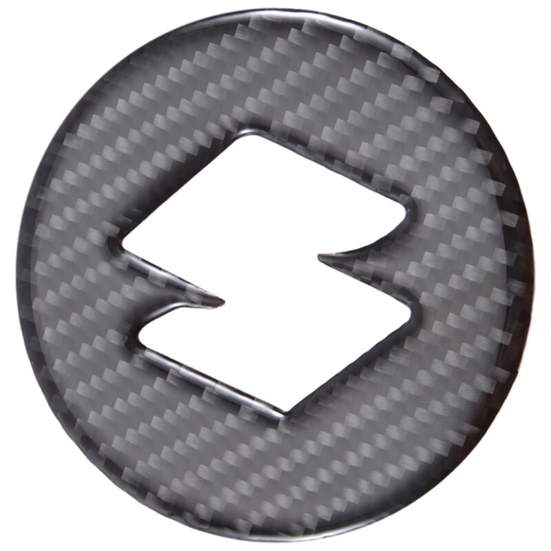 Image of Tlily - Real Carbon Faser Lenkrad Mitte Aufkleber Abdeckung für Jimny 2019 2020