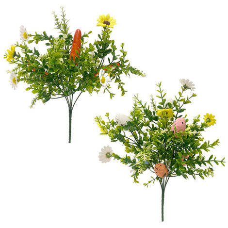 Realistischer Karottenkopf und Osterei [2-teiliges Set]
