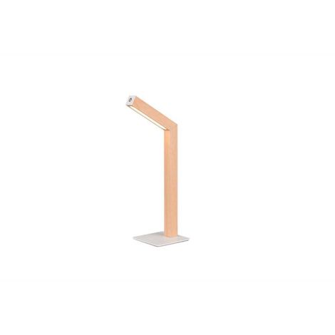 REALITY LED-Akku-Tischleuchte SKIP, R55951135, 2W, 185lm, 3000K, holzoptik