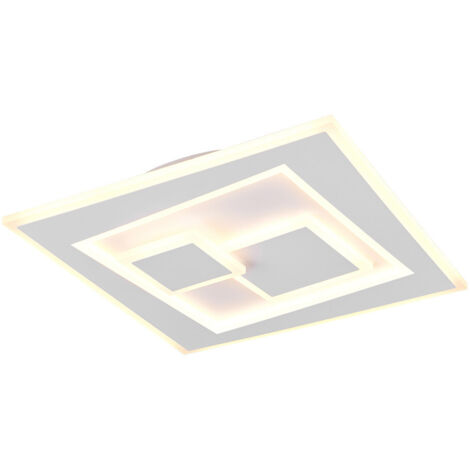 Reality LED Deckenleuchte Degas 34W weiß warmweiß-kaltweiß