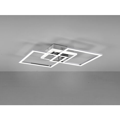 Reality Leuchten LED Deckenleuchte Venida chrom Deckenleuchte