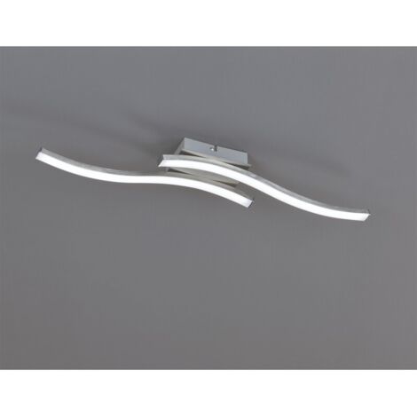 REALITY LEUCHTEN R62472107 PLAFONNIER, MÉTAL, 5 W, NICKEL MAT