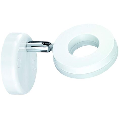 Reality Leuchten Reality R82413906 Rennes Faretto, 3xSMD, 4 W LED, Cromo/Bianco, 19 cm [Classe di efficienza energetica A+]