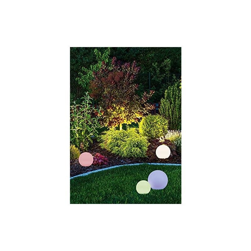 Reality melo lampe boule solaire à led avec 1 ampoule, télécommande, changement de couleur 28 x 30 cm R55326901