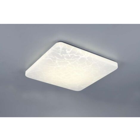 Reality Plafoniera Quadrata Led Mandria - Ghiaccio - 24W 2500lm L.41cm