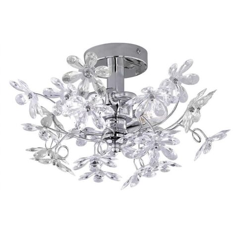 Reality R20012017 Flower Applique, 40 W, Multicolore, Diametro 38 cm