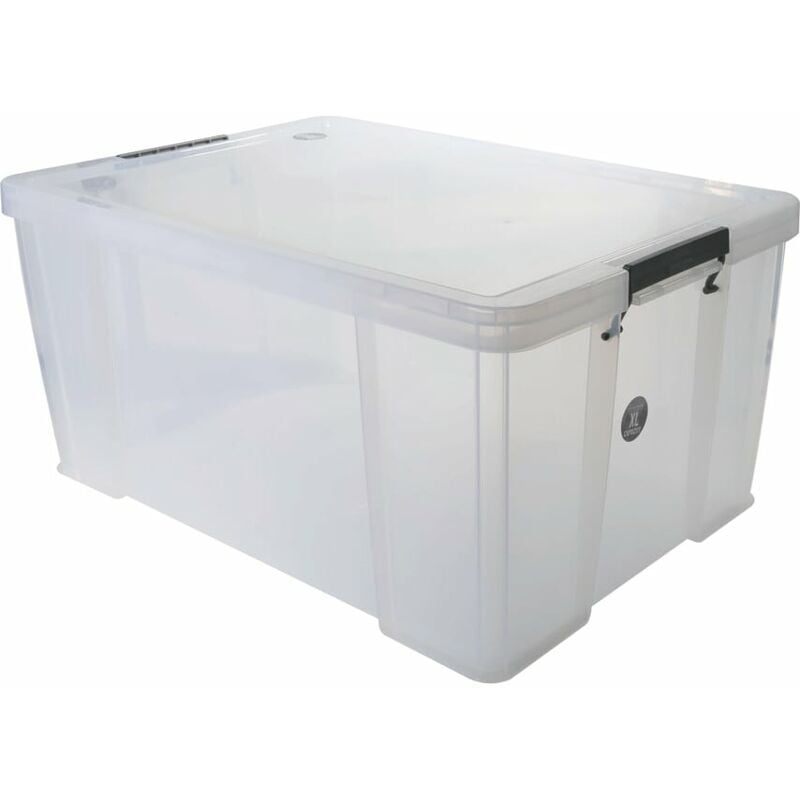 Whitefurze Allstore 70LTR 660X450X320MM Storage Box with Lid