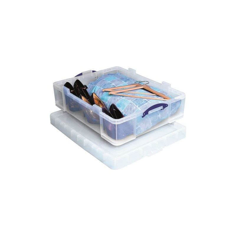Realuse - Really Useful 70L Storage Box Clear - RUP63474