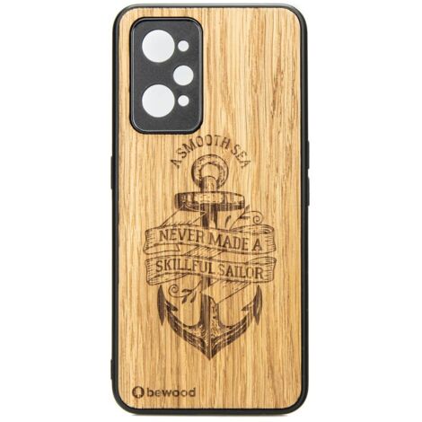 Realme GT 2 / GT Neo 2 / GT Neo 3T Custodia in legno ANCORA QUERCIA