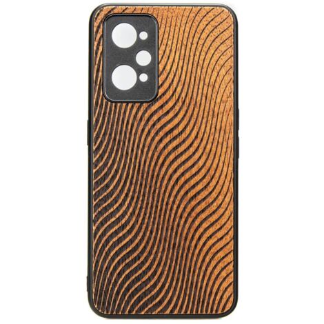 Realme GT 2 / GT Neo 2 / GT Neo 3T Custodia in legno MERBAU WAVES