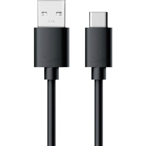 RealPower Câble USB USB 2.0 USB-A mâle, USB-C® mâle 0.60 m noir 255650 Y710212