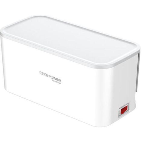 realpower PowerBox 522 multiprise blanche 5 prises USB