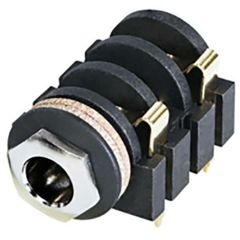 Rean AV NYS2152G Jack 6.35 mm Femelle Nombre de pôles: 3 1 pc(s) X957172