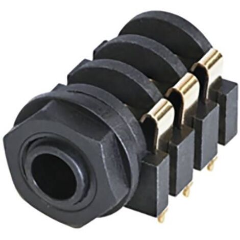 Rean AV NYS216G Jack 6.35 mm Femelle Nombre de pôles: 3 1 pc(s) X957112