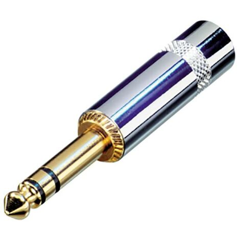 Rean AV NYS228G Jack 6.35 mm mâle Nombre de pôles: 3 1 pc(s) X957322