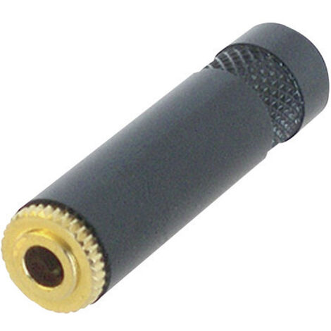 Rean AV NYS240BG Klinken-Steckverbinder 3.5 mm Buchse, gerade Polzahl: 3 Stereo Schwarz 1 St.