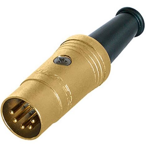 Rean AV NYS322AG Connettore circolare DIN Spina Numero Poli (num): 5 1 pz.