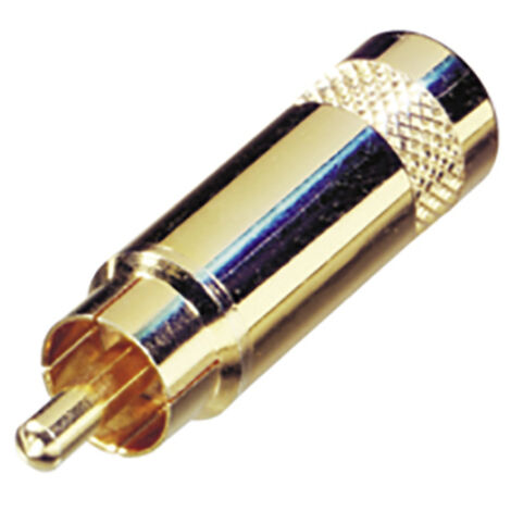 Rean AV NYS352AG Cinch-Steckverbinder Stecker    1 St.